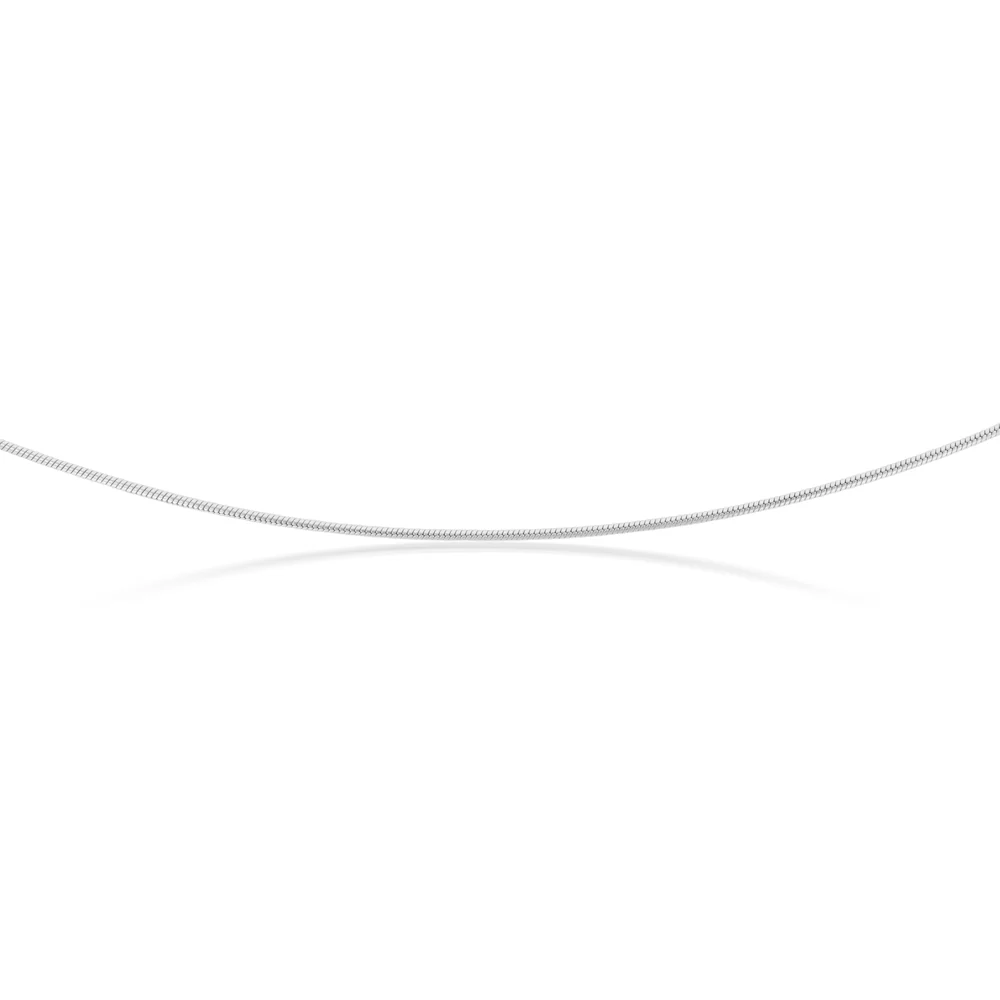 Sterling Silver Snake 40cm Chain - Image 3