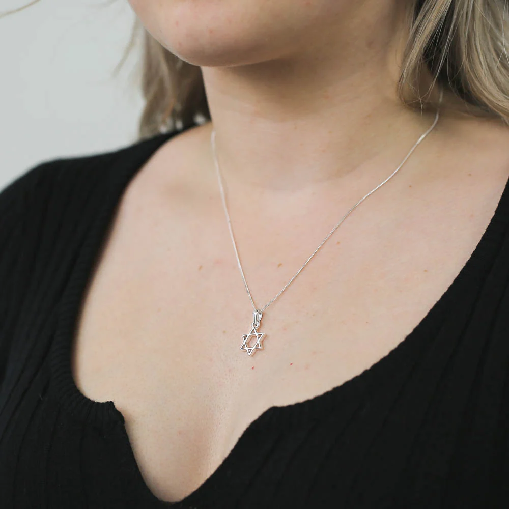Sterling Silver Star of David Pendant - Image 2