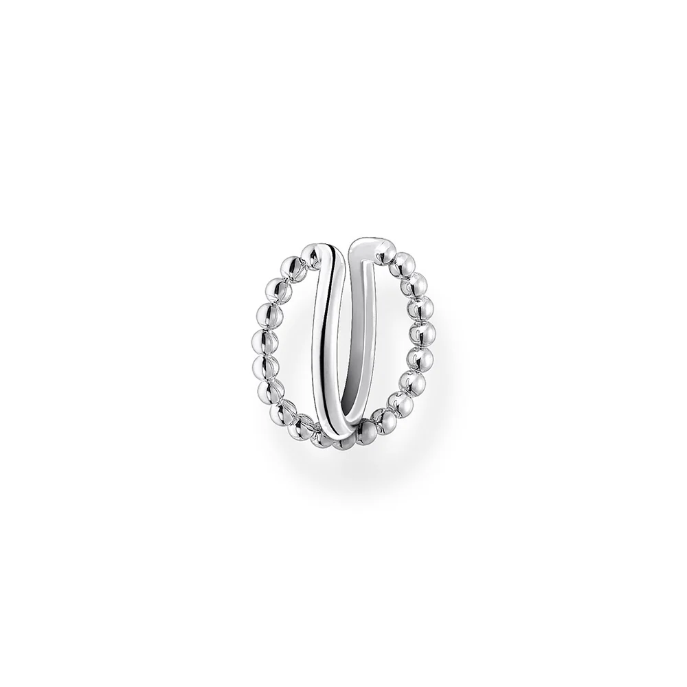 Sterling Silver Thomas Sabo Charm Club Cross Cuff  * 1 Earring Only* - Image 2