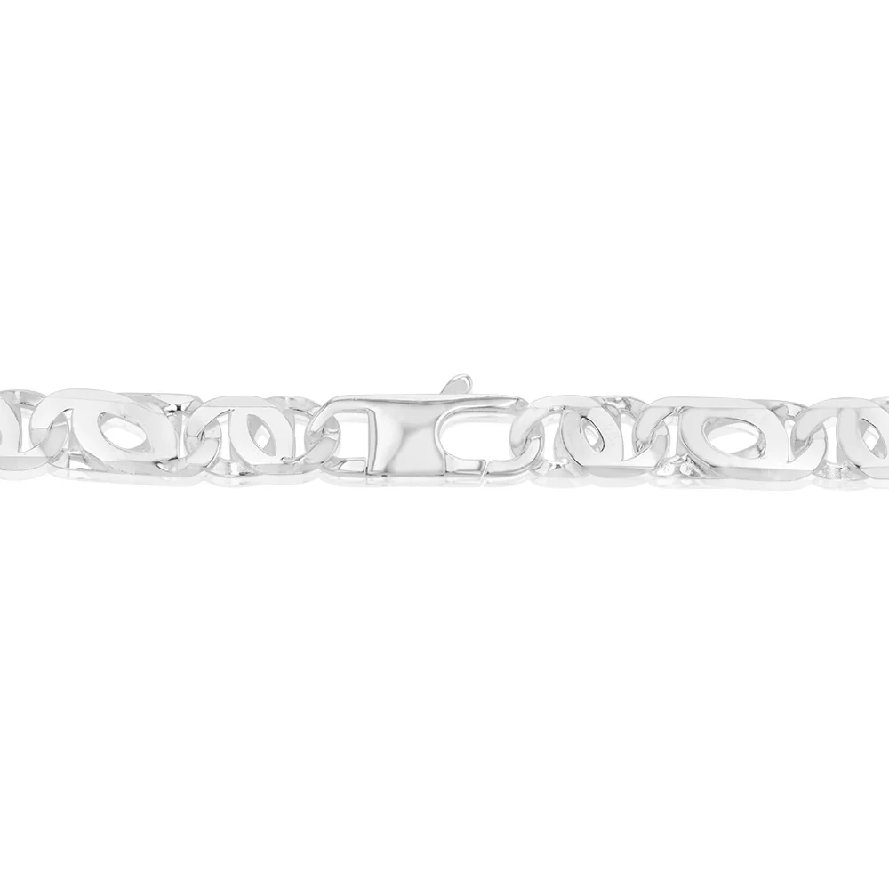 Sterling Silver Tiger Eye 200 Gauge 50cm Chain - Image 3