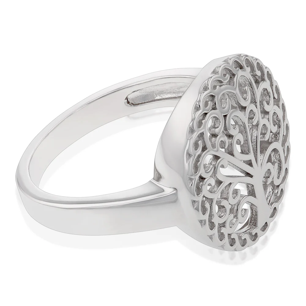 Sterling Silver Tree Of Life Ring - Image 2