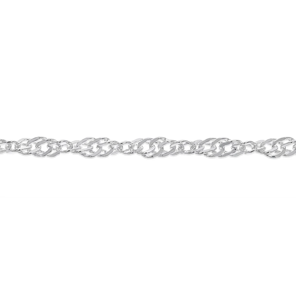 Sterling Silver Twist Curb Chain - Image 3