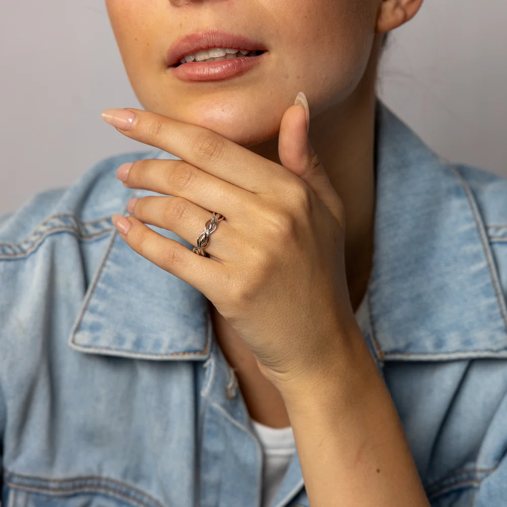 Sterling Silver Twist Ring - Image 2