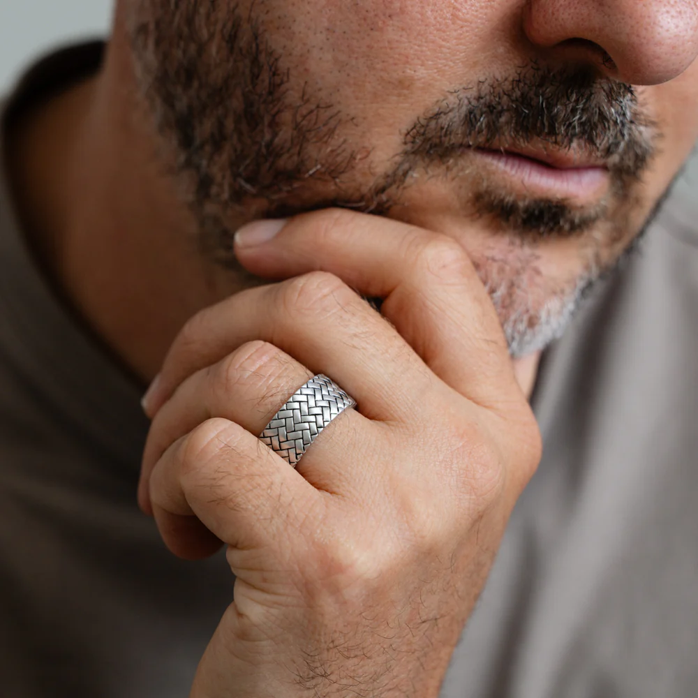 Sterling Silver Wishbone Ring - Image 2