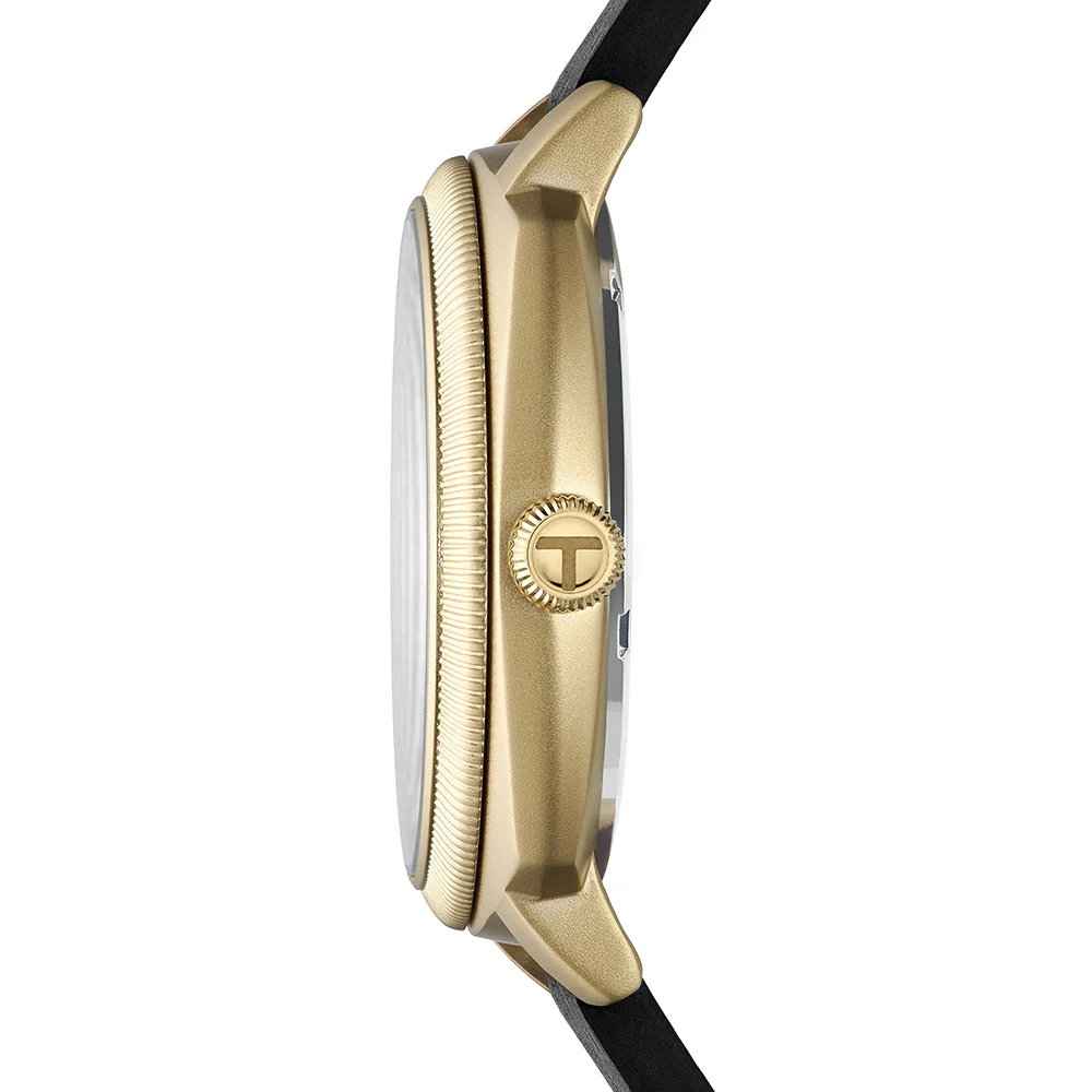 Ted Baker BKGFW2222 Boxset Black Leather Watch and Bracelet - Image 3
