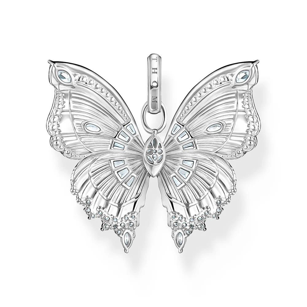Thomas Sabo Blooming Skies Butterfly CZ Pendant - Image 2