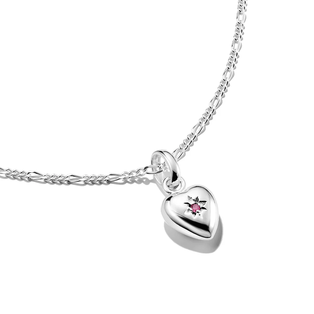 Thomas Sabo CC Connect Heart with Lab Grown Ruby Star - Image 2