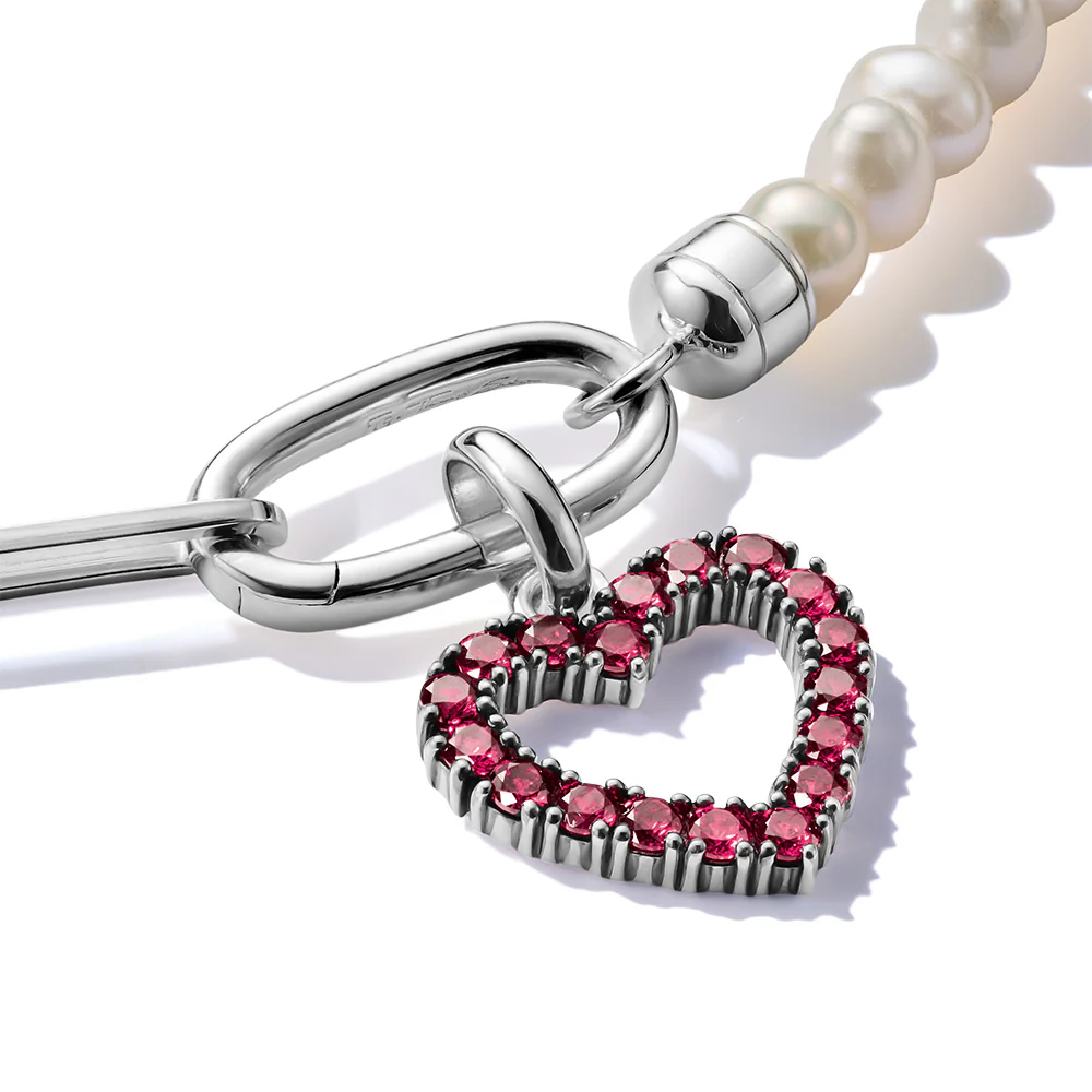 Thomas Sabo CC Connect Open Lab Grown Ruby Heart - Image 2