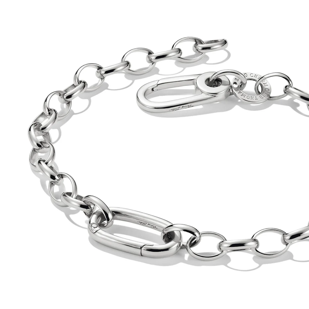 Thomas Sabo CC Connect Single Eyelet Cable Bracelet - Image 2