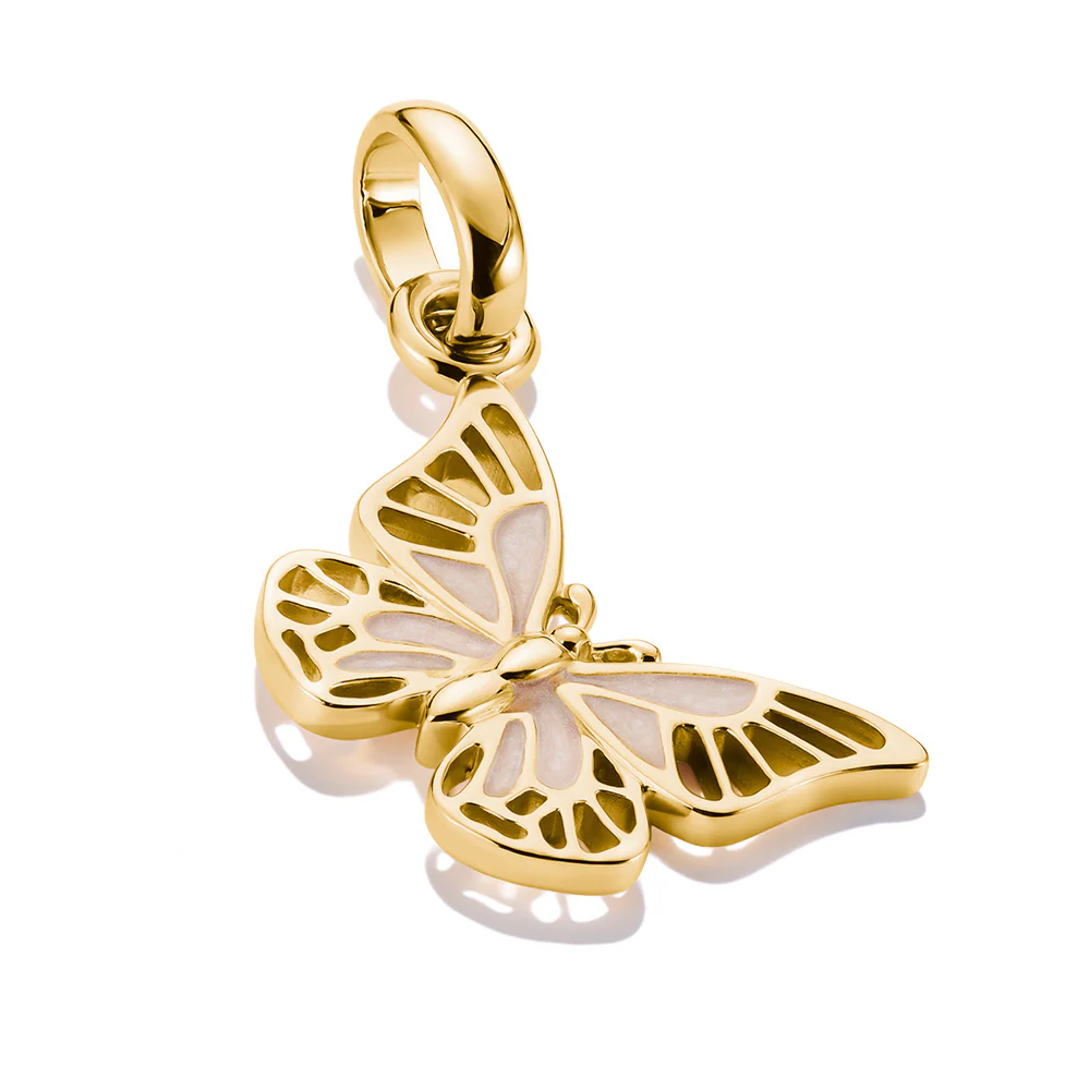 Thomas Sabo CC Connect Yellow Gold-Plated Butterfly - Image 2