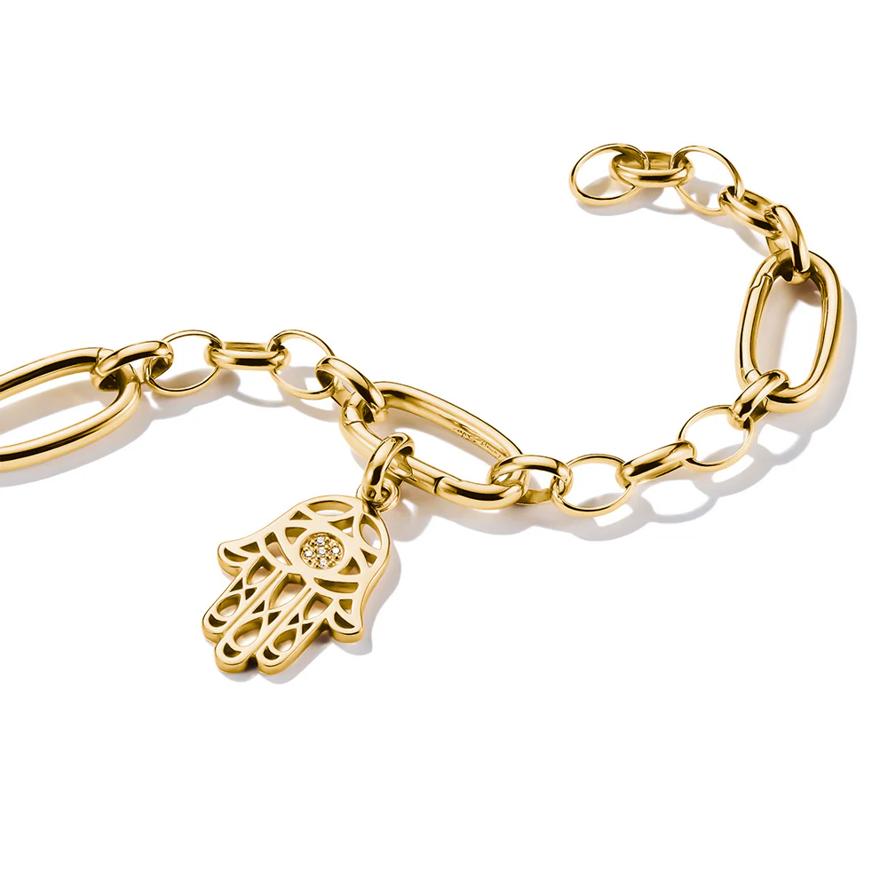 Thomas Sabo CC Connect Yellow Gold-Plated Hand of Fatima - Image 2