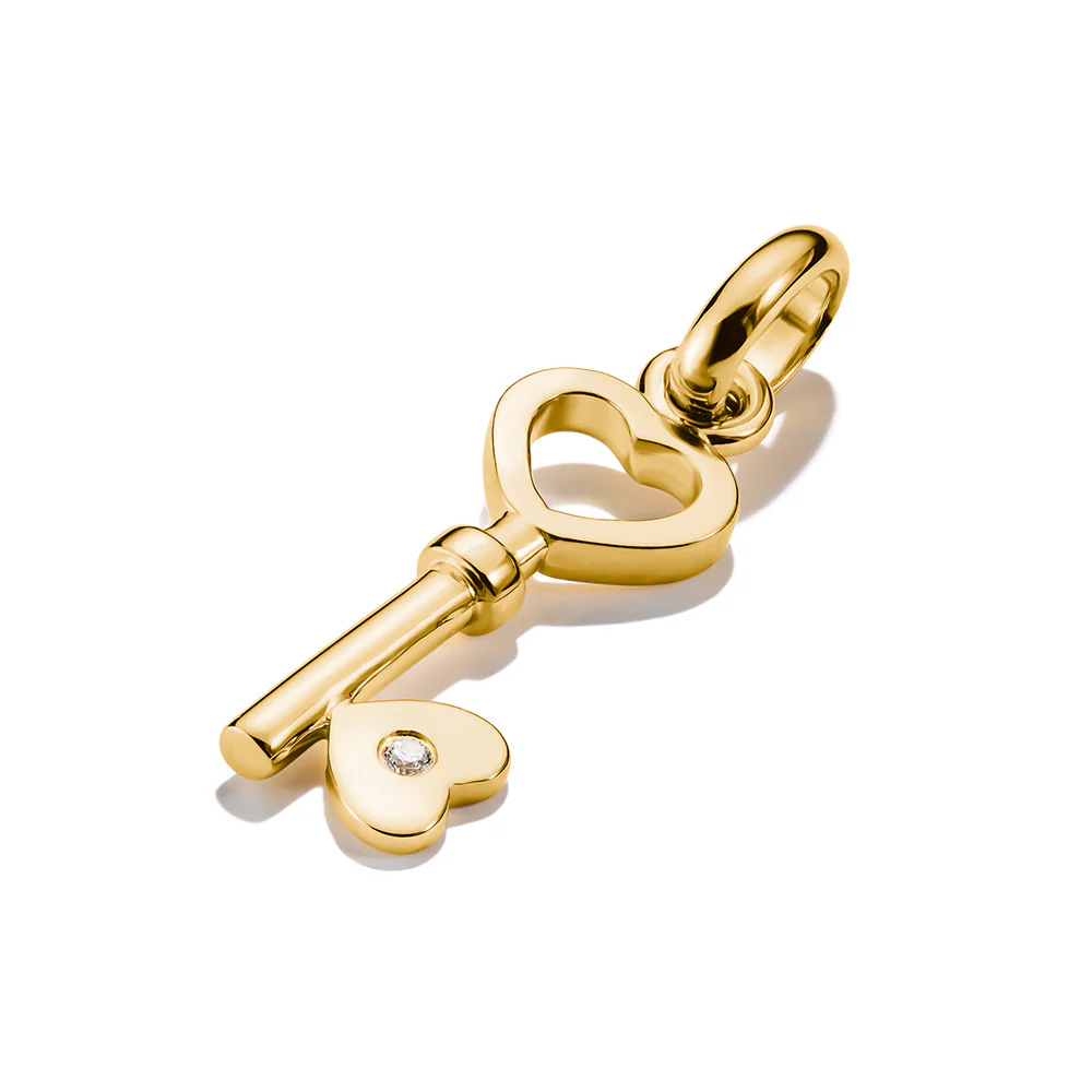 Thomas Sabo CC Connect Yellow Gold-Plated Love Key - Image 2