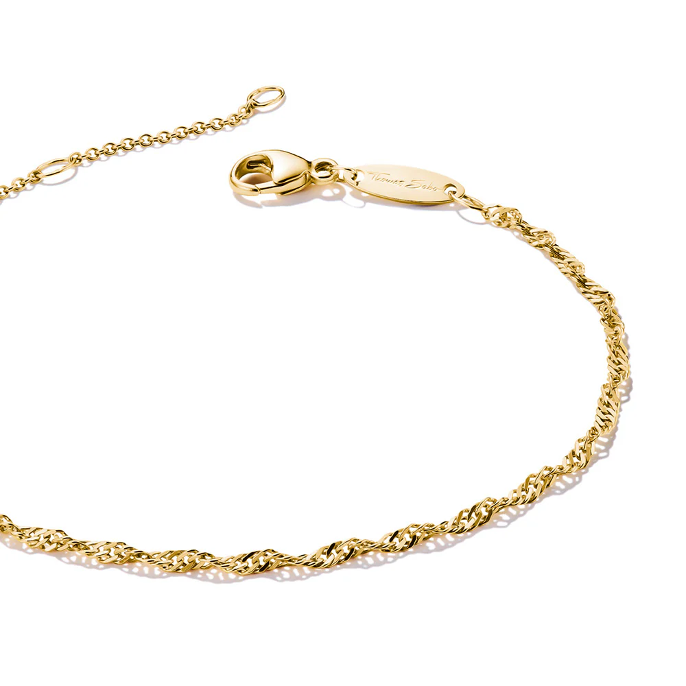 Thomas Sabo CC Connect Yellow Gold-Plated Rope Chain - Image 2