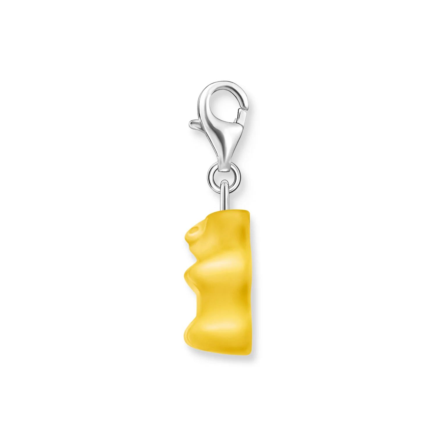 Thomas Sabo Sterling Silver Charm Club Haribo Lemon Yellow Bear Charm - Image 2