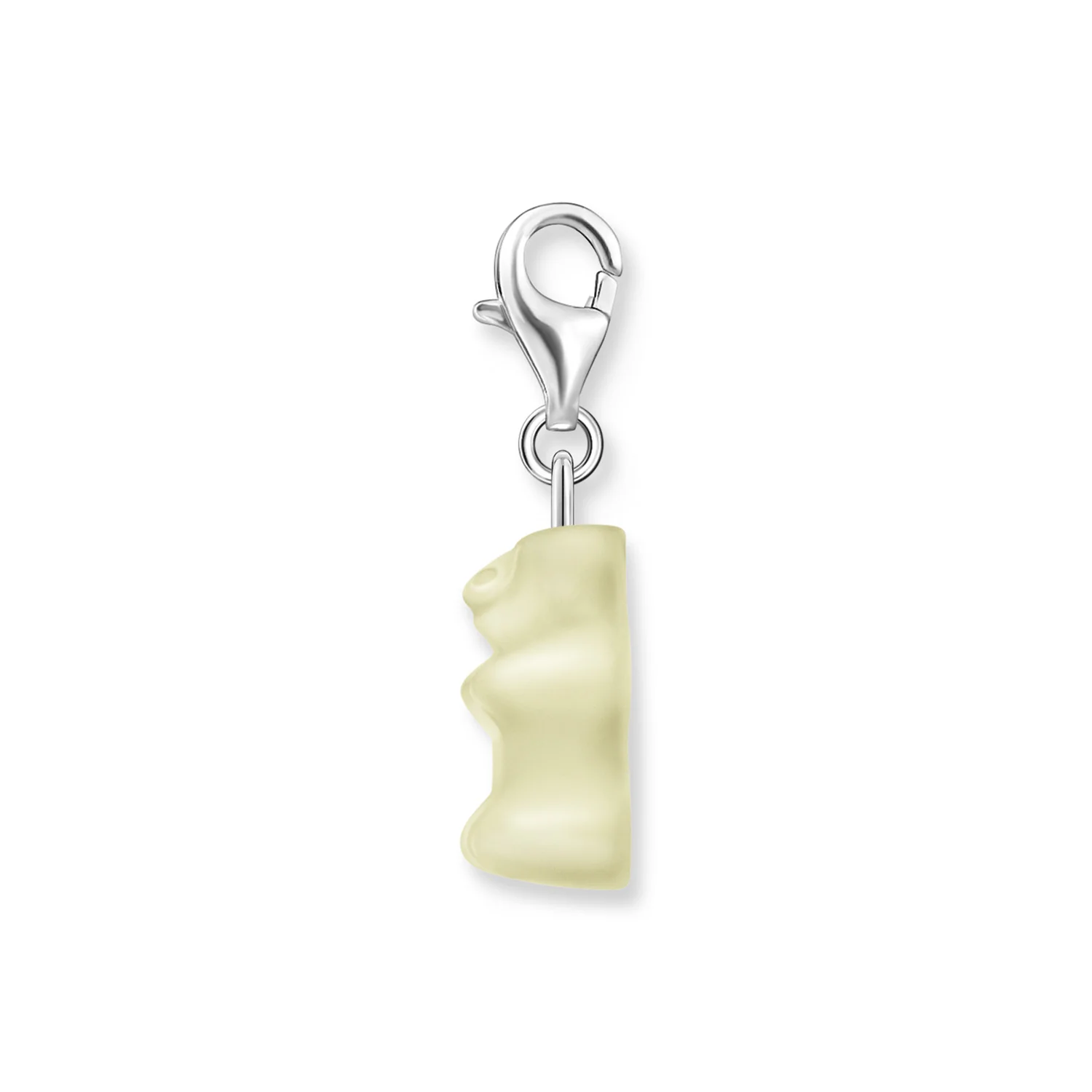 Thomas Sabo Sterling Silver Charm Club Haribo Pineapple White Bear Charm - Image 3