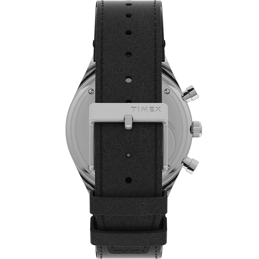 Timex TW2V42700 Lab Archive Black Leather Mens Watch - Image 3