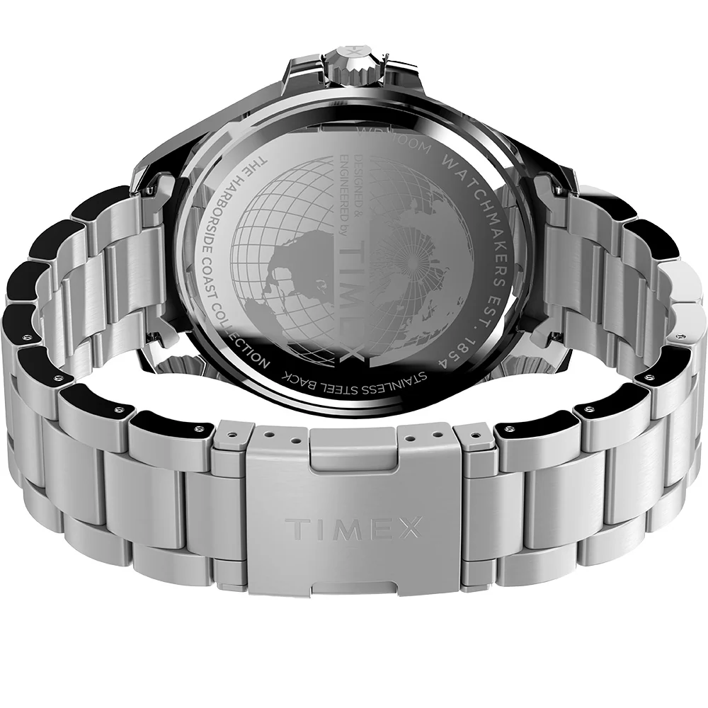 Timex TW2V65300 Harborside Coast Stainless Steel Mens Watch - Image 4