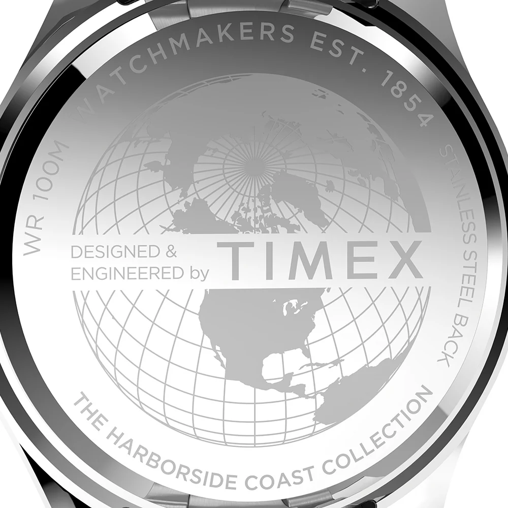Timex TW2V65300 Harborside Coast Stainless Steel Mens Watch - Image 5
