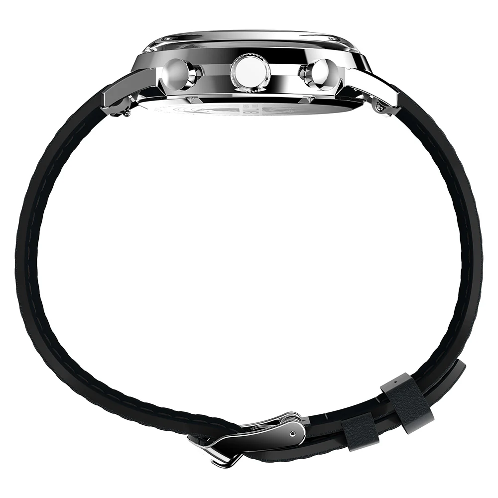 Timex TW2W10300       Marlin Quartz Chonograph Mens Leather Watch - Image 2