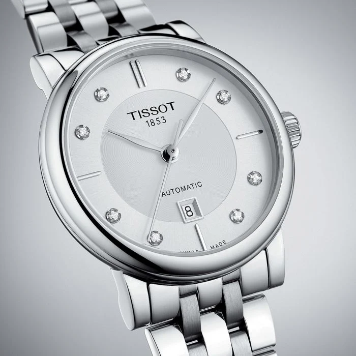 Tissot Carson Diamond Automatic T1222071103600 Stainless Steel Mens Watch - Image 3
