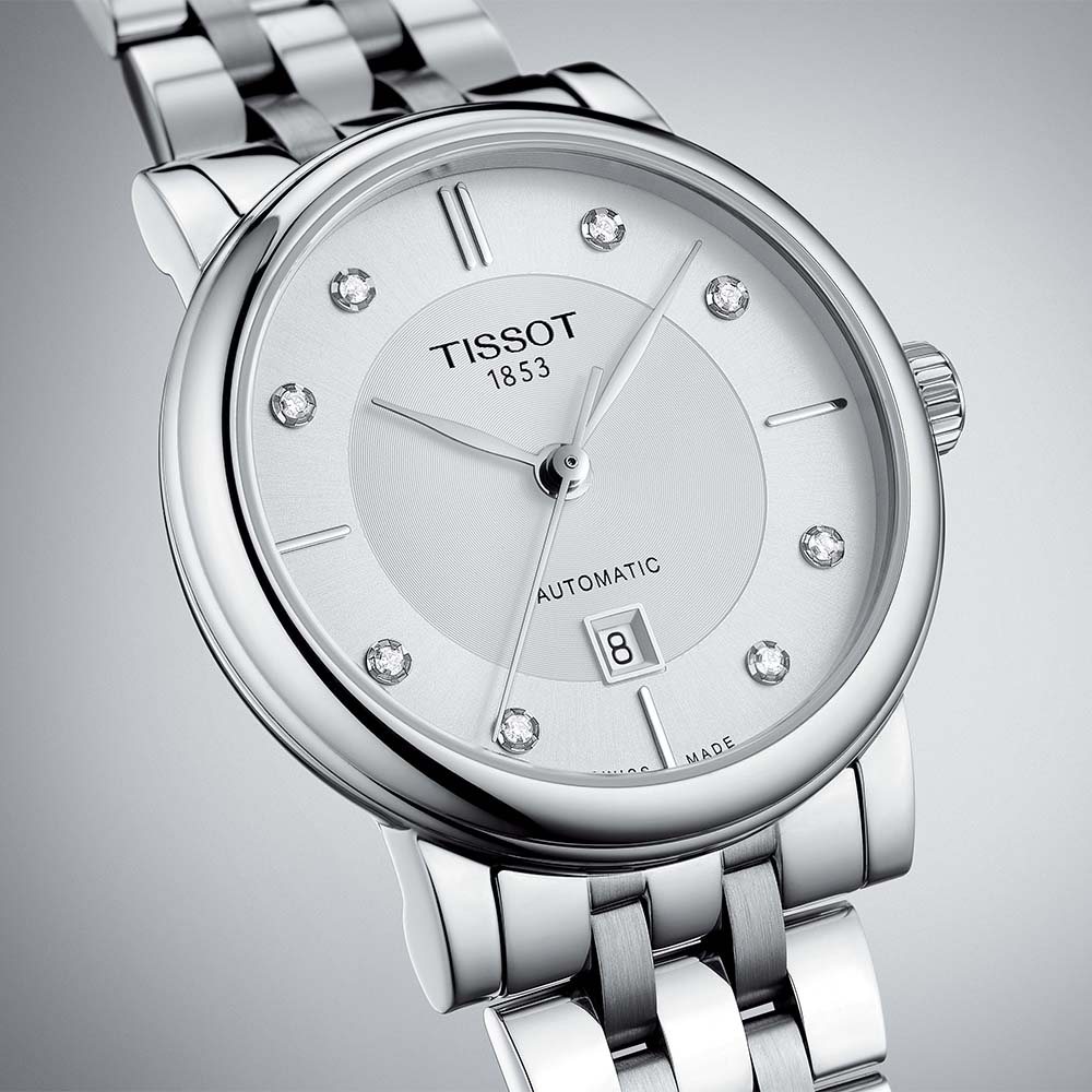 Tissot Carson Diamond Automatic T1222071103600 Stainless Steel Mens Watch - Image 5