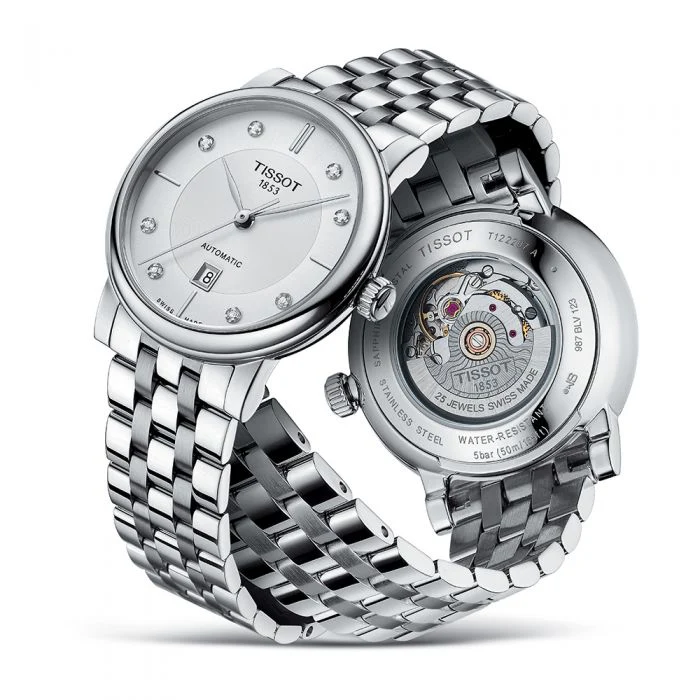 Tissot Carson Diamond Automatic T1222071103600 Stainless Steel Mens Watch - Image 6