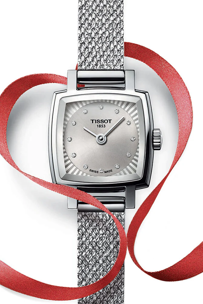 TISSOT LOVELY SQUARE T0581091103600 SILVER - Image 2