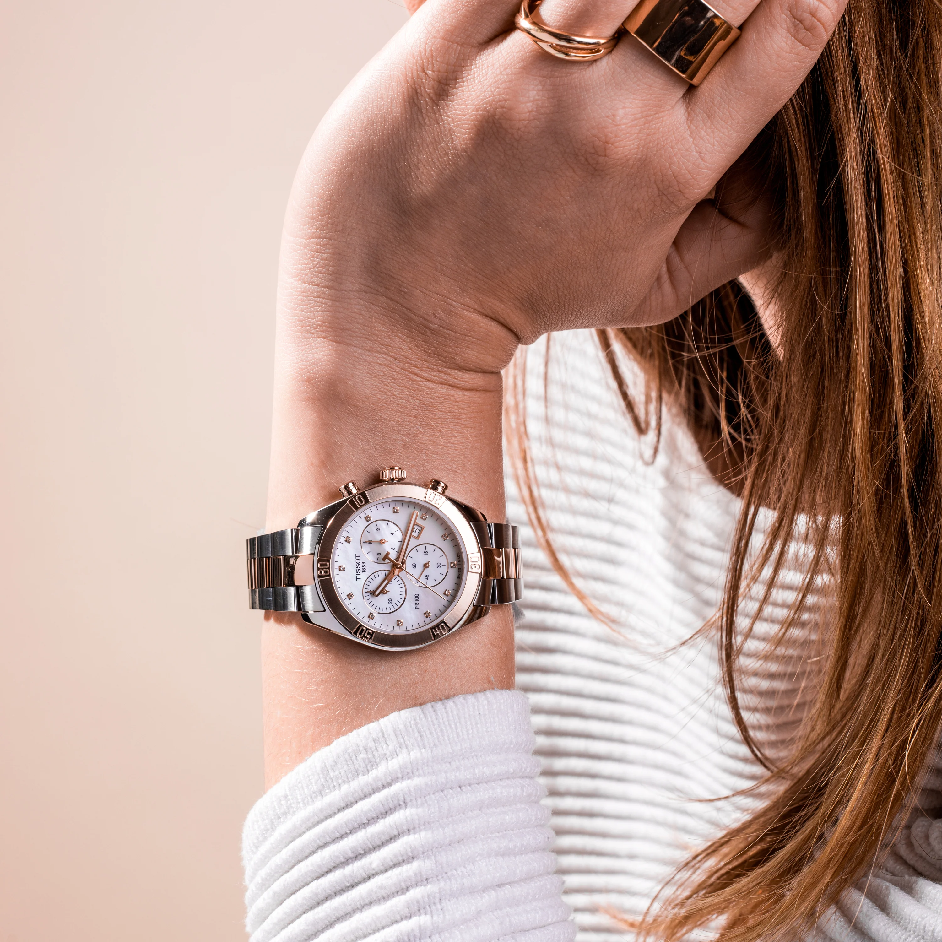 Tissot PR100 Sport Chic T1019172211600 Chronograph - Image 3
