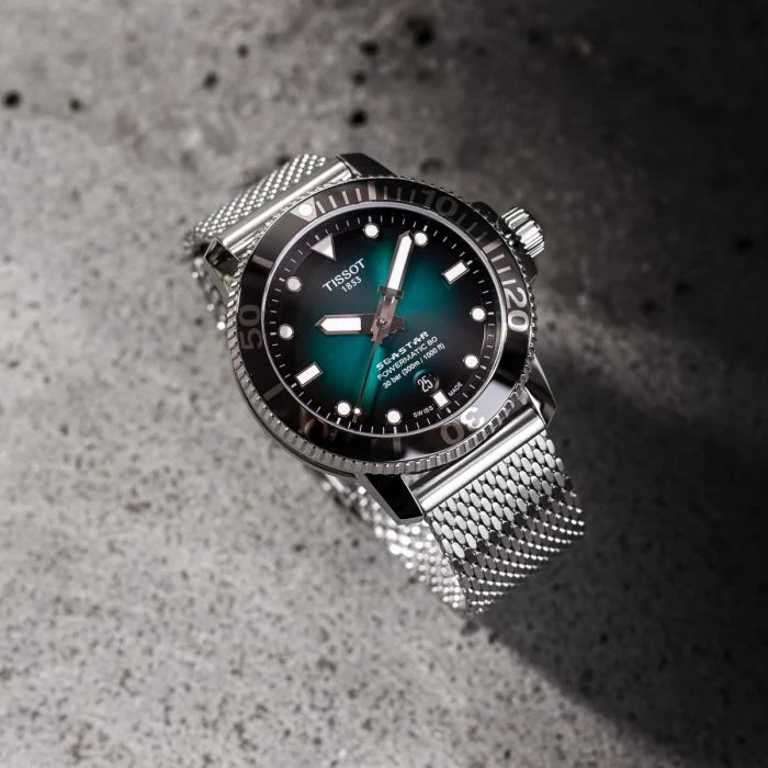 Tissot Seastar 1000 Powermatic 80 T1204071109100 Silver Mens Divers Watch - Image 4