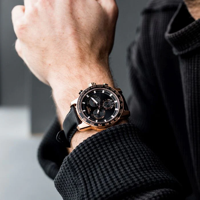 Tissot Supersport Chrono T1256173605100 Black Leather Mens Watch - Image 13