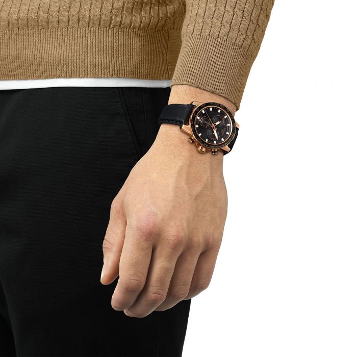 Tissot Supersport Chrono T1256173605100 Black Leather Mens Watch - Image 15