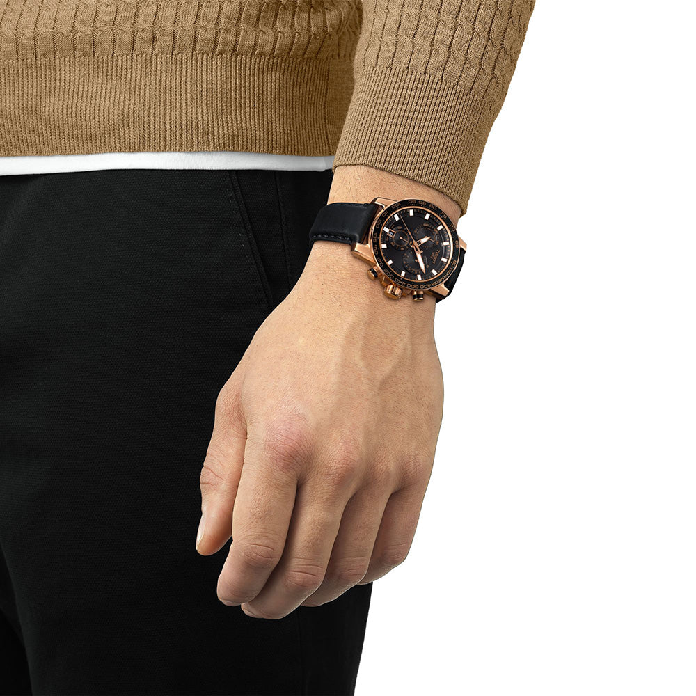 Tissot Supersport Chrono T1256173605100 Black Leather Mens Watch - Image 16