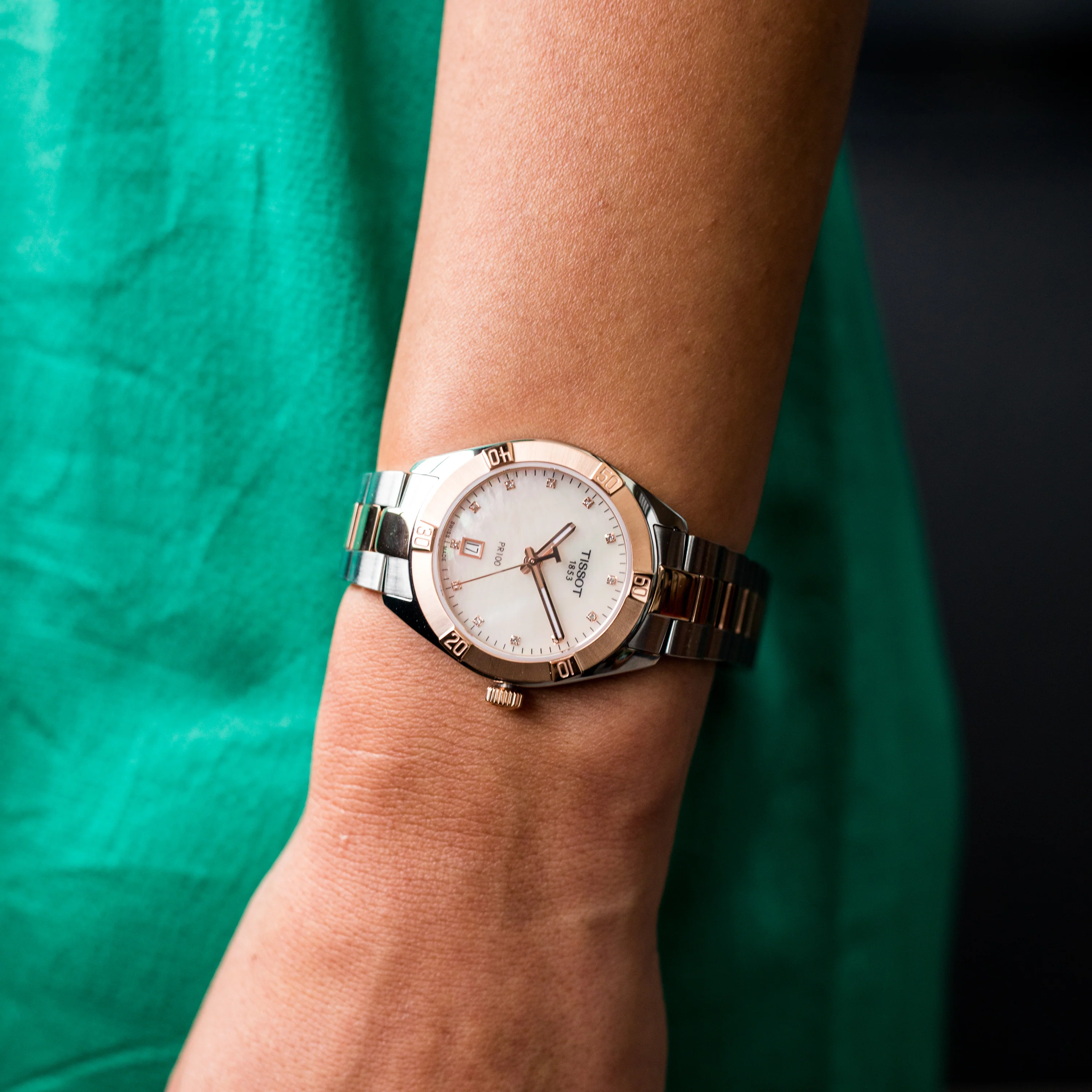 Tissot T-Classic PR100 Sport Chic T1019102211600 - Image 3