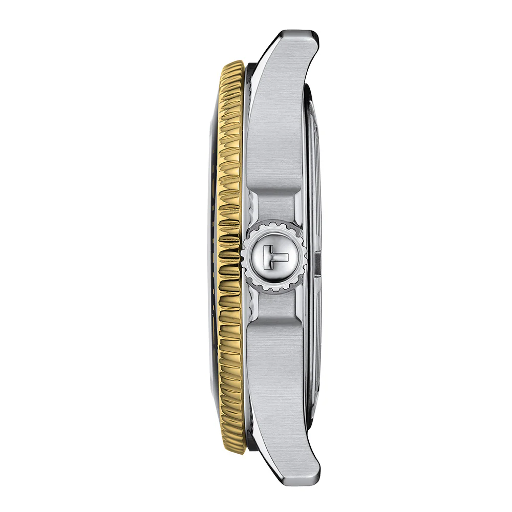 Tissot T1204102205100 Seastar 1000 Two Tone Mens Watch - Image 2