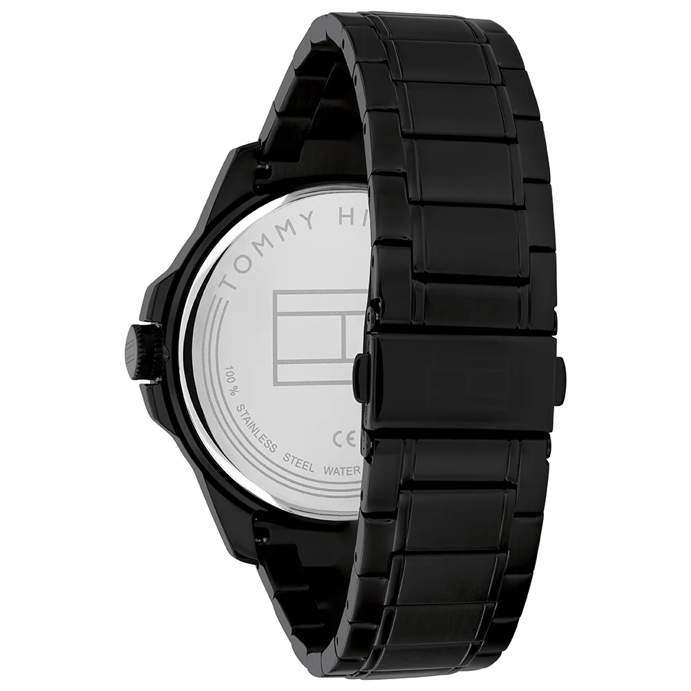 Tommy Hilfiger 1710471 Tony Black Stainless Steel Mens Watch - Image 3