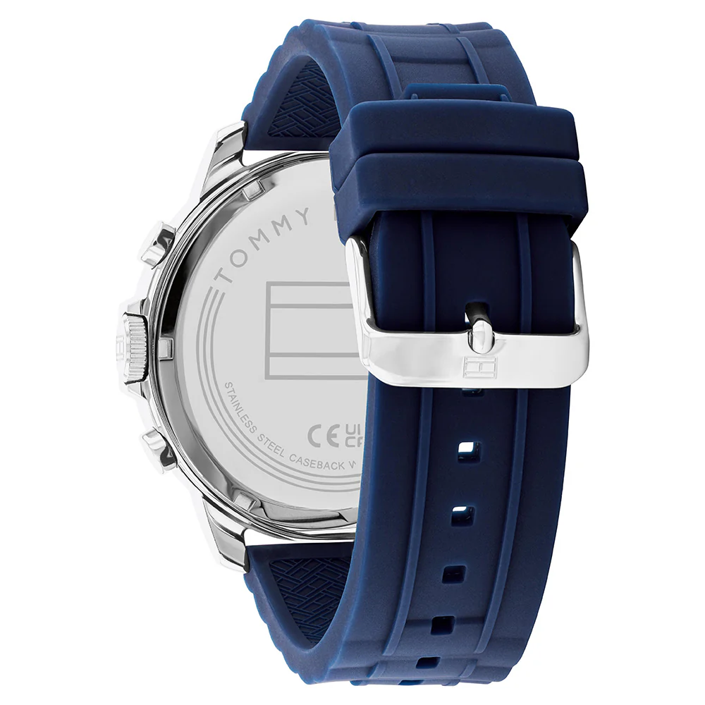 Tommy Hilfiger 1710489 Luca Blue Multifunction Mens Watch - Image 3