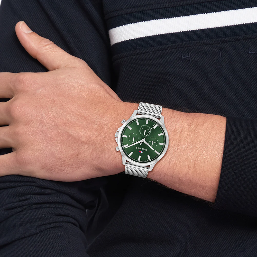 Tommy Hilfiger 1710499 Ryder Mesh Multifunction Mens Watch - Image 4