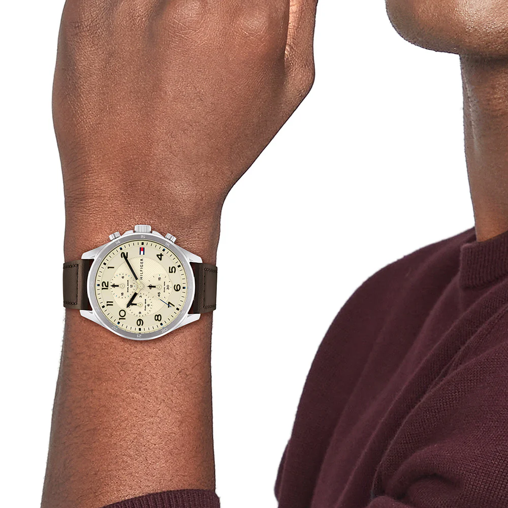 Tommy Hilfiger 1792003 Axel Calfskin Mens Watch - Image 4