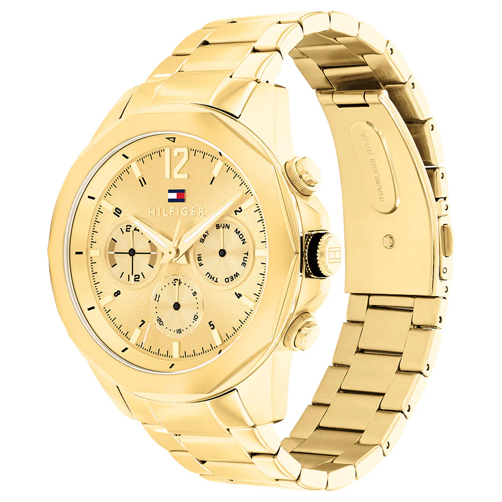 Tommy Hilfiger 1792060 Lars Gold Tone Womens Watch - Image 2
