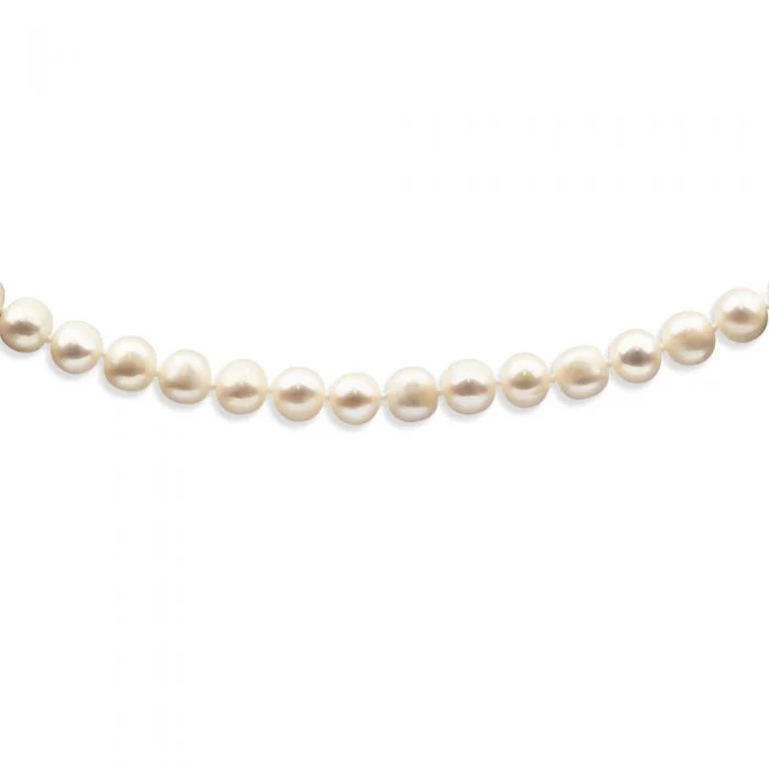 White Freshwater 160cm Long Pearl Necklace - Image 3